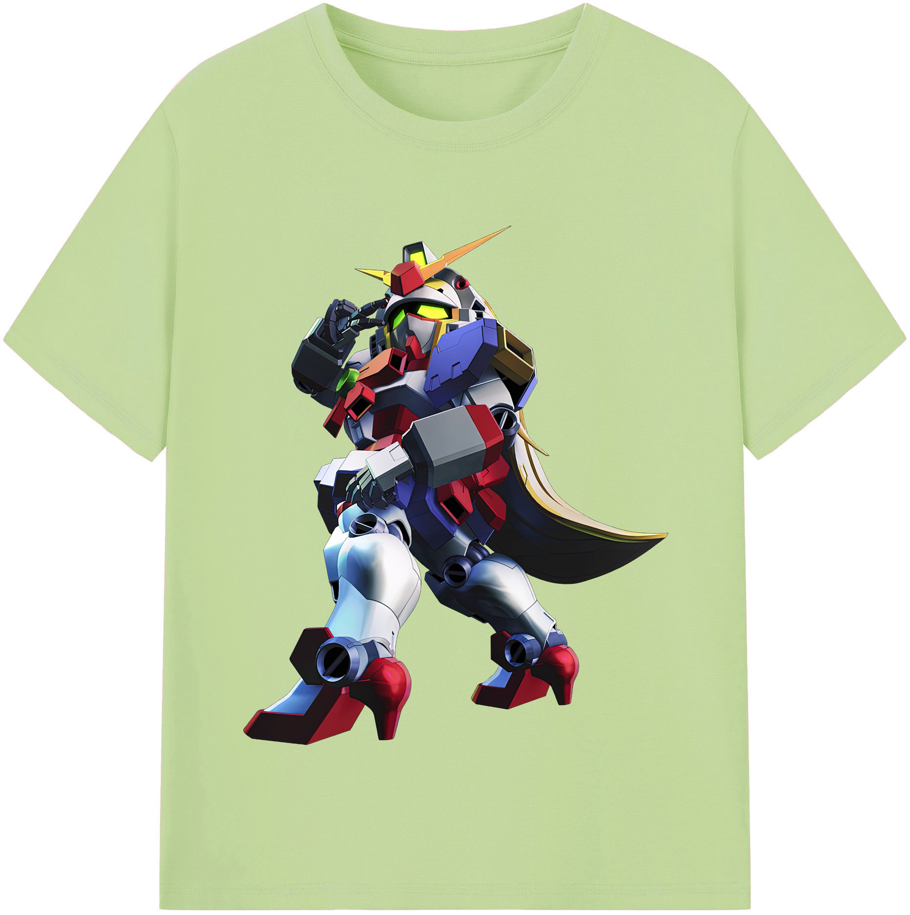 （画像用） 機動戦士ガンダム Mobile Suit Gundam 綿100％半袖Tシャツ（フロントプリント）